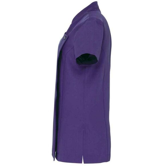 Premier Womens/Ladies Blossom Short Sleeve Tunic / Purple - Picture 3 of 4